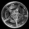 2003 Chevrolet Corvette  17x8.5 Polished Factory Replacement Wheels