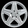 2004 Chevrolet Impala  17x6.5 Silver Factory Replacement Wheels