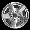 2004 Chevrolet Silverado  17x7.5 Silver Factory Replacement Wheels