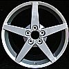 2005 Chevrolet Corvette  18x8.5 Silver Factory Replacement Wheels