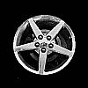2005 Chevrolet Corvette  19x10 Polished Factory Replacement Wheels