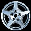 1999 Pontiac Montana  15x6 Silver Factory Replacement Wheels