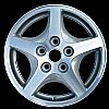 2004 Pontiac Montana  15x6 Silver Factory Replacement Wheels