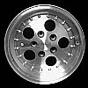 1992 Jeep Wrangler  15x8 Brushed Factory Replacement Wheels