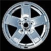 2007 Jeep Grand Cherokee  17x7.5 Cladded Factory Replacement Wheel