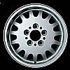 1993 Bmw 3 Series  15x7 Silver Factory Replacement Wheels