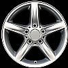 2002 Bmw 3 Series  16x7 Silver Factory Replacement Wheels