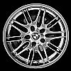 2003 Bmw 5 Series  19x9.5 Hyper Silver Factory Replacement Wheels