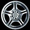 2002 Bmw 3 Series  17x8.5 Silver Factory Replacement Wheels