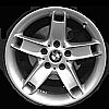 2003 Bmw 5 Series  17x8 Silver Factory Replacement Wheels