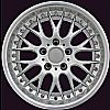 2003 Bmw 5 Series  17x8 Silver Factory Replacement Wheels