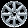 2003 Mini Cooper  17x7 Silver Factory Replacement Wheels