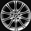 2002 Bmw 3 Series  18x8 Silver Factory Replacement Wheels