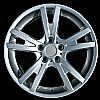2008 Bmw X3  19x9 Silver Factory Replacement Wheels