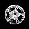 2007 Mini Cooper  18x7 Silver Factory Replacement Wheels