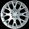 2008 Bmw X3  19x8.5 Silver Factory Replacement Wheels