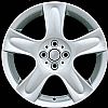 2007 Mini Cooper  17x7 Silver Factory Replacement Wheels