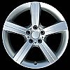 2008 Bmw 3 Series  19x9 Silver Factory Replacement Wheels