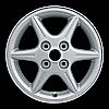 2000 Nissan Altima  16x6 Silver Factory Replacement Wheels