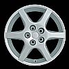 2002 Nissan Altima  17x7 Bright Silver Factory Replacement Wheels