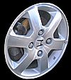 1998 Honda Accord  15x6 Silver Factory Replacement Wheels