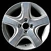 2004 Honda Civic  15x6 Silver Factory Replacement Wheels