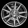 2004 Honda S2000  17x7 Silver Factory Replacement Wheels