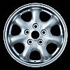 1997 Mazda 626  15x6 Silver Factory Replacement Wheels
