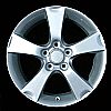 2006 Mazda Mazda 3  17x6.5 Silver Factory Replacement Wheel