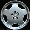 2001 Mercedes Benz E Class  18x8 Silver Factory Replacement Wheel