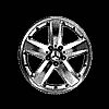 2005 Mercedes Benz Slk Class  18x8.5 Silver Factory Replacement Wheel