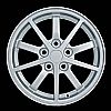 2001 Mitsubishi Eclipse  16x6 Silver Factory Replacement Wheels
