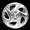 2002 Toyota Corolla  14x5.5 Silver Factory Replacement Wheels