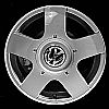 1999 Volkswagen Golf  15x6 Silver Factory Replacement Wheels