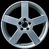 2004 Volvo V70  18x8 Hyper Silver Factory Replacement Wheels