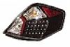 2007 Nissan Altima  Black Housing LED Tail Lights