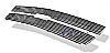 2001 Chevrolet Silverado 3500  Polished Main Upper Aluminum Billet Grille