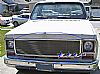 1980 Gmc Full Size Pickup   Polished Main Upper Stainless Steel Billet Grille