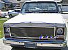 1974 Chevrolet Full Size Pickup   Polished Main Upper Stainless Steel Billet Grille