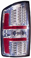 2003 Dodge Ram  Chrome LED Tail Lights