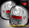 1998 Ford F150 Flareside  LED Tail Lights Chrome