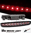 Honda Civic Hatchback 1992-1995 Chrome Housing, Smoked Lens LED 3rd Brake Light