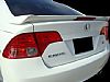 Honda Civic 4 Door Si 2008-2009 OEM Style Painted Spoiler
