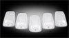 1995 GMC Sierra  CLEAR LED Cab Lights (5 Piece set)