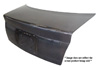 Dodge Neon 1995-1999 OEM Style Carbon Fiber Trunk Lid