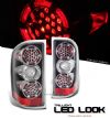 2008 Chevrolet Silverado   Chrome Euro Tail Lights