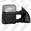 2007 Ford Super Duty F250/F350  Chrome/Paintable Electric Towing Mirrors