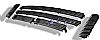 2000 Ford Excursion   Polished Main Upper Stainless Steel Billet Grille
