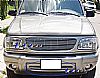 2000 Ford Explorer   Polished Lower Bumper Stainless Steel Billet Grille