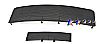 2009 Ford F150   Black Powder Coated Main Upper + Lower Bumper Black Aluminum Billet Grille